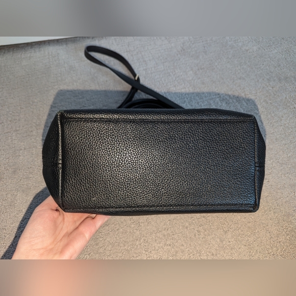 Kate Spade Jackson Street Small Dixon, Pebble Leather, Colorblock Black & Cream - Picture 5 of 15